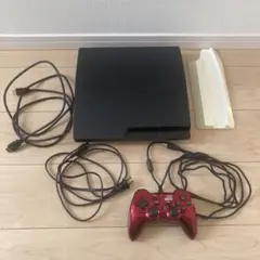 ps3 本体　ジャンク　ホリパッド ゲーム　CECH-3000A 縦置き