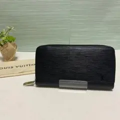 LOUIS VUITTON 良品 新型 黒 エピ 財布 ジッピーウォレット