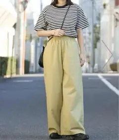 ★美品★Dickies（ディッキーズ） コットンダンプ ワイドパンツ