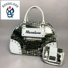 激レア RUSSELUNO ラッセルノ ゴルフバッグ ミニバッグ付き ボストン