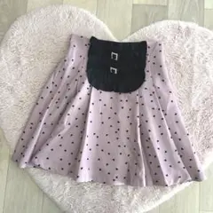 ♡ロジータ♡ハート柄フレアミニスカート♡ロリータ♡地雷系♡量産型♡姫ギャル♡闇