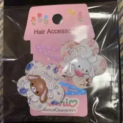 激レア未使用品‼︎シュガーバニーズ　ヘアピン しろうさ＆くろうさ　ヘアアクセサリー