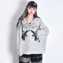 ジップパーカー　volcan&aphrodite