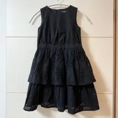 べべ BeBe ワンピース ノースリーブワンピース 130 黒