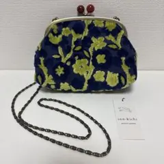 【ino-kich】FUDGE×ino-kich /くし型ポシェットがま口