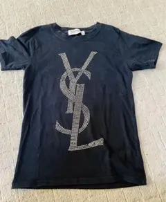 Yves Saint Laurent ストーン装飾 Tシャツ