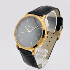 3885【新品電池】Paul Smith　腕時計　ポールスミス　ゴールド　金色