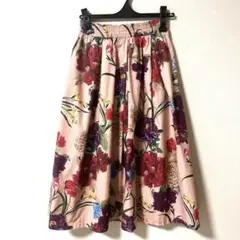 美品⭐︎ZARA WOMAN フラワープリントスカート EU 5