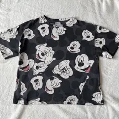 ZARA　ミッキー　Tシャツ　半袖　120 130　総柄　ディズニー