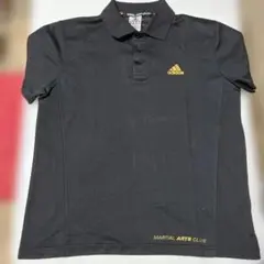 adidas ポロシャツ　黒