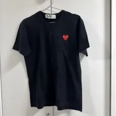 PLAY comme des GARÇONS ブラック Tシャツ M