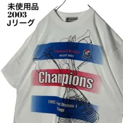 未使用美品 2003年Jリーグチャンピオン 横浜マリノスTシャツ 白L 希少