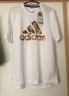 新品タグ付きアディダスadidas Tシャツ　M