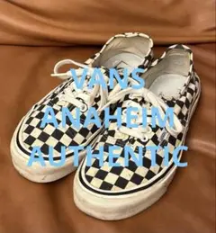 VANS バンズ アナハイム オーセンティック チェッカーフラッグ 26.5