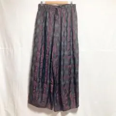 Mサイズ!!Needles スプラッシュ プレイドチェック ヒザデルパンツ