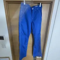 Americana ワークパンツ 30 青
