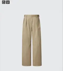 ユニクロ　タックワイドパンツ　82