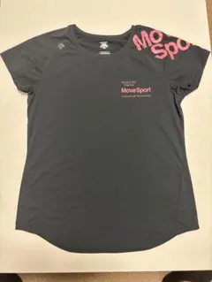 DESCENTE MoveSport Tシャツ グレー