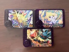 ポケモンフレンダ　ルカリオ　ジラーチ　サンダー　3点