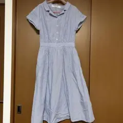 週末限定　Ray BEAMS 半袖シャツワンピース 0