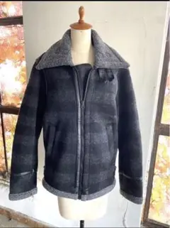 DIESEL ディーゼル フライト ジャケットB-3 ボマージャケット圧縮ウール