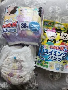 GOO.N おむつ 38枚 + スイミングパンツ 4枚