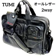 TUMI ブリーフケース ALPHA2 ラージスクリーン レザー 2way