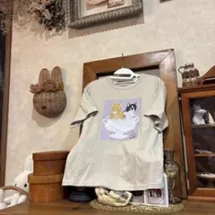 サマンサモスモス　松尾ミユキ　ねこちゃんTシャツ