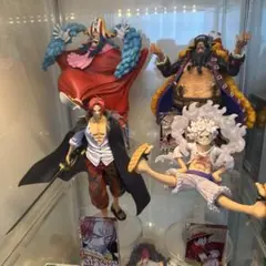 四皇フィギュア 一番くじ4体セット アクスタ付き