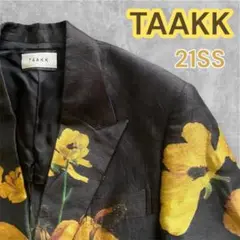 【定価132,000円】TAAKK 21SS 花柄 リネンテーラードジャケット 2025年最新】TAAKK メンズ テーラードジャケットの人気アイテム