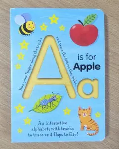 A is for Apple アルファベット　絵本
