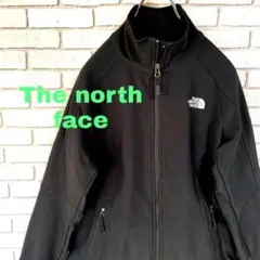 ノースフェイス ナイロンジャケット フリース ブラック黒 レディース M
