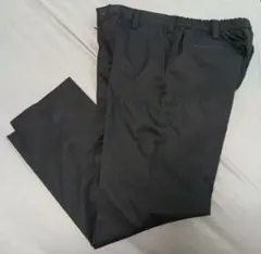 WWS Biz アンクルパンツ　黒　ブラック　サイズM