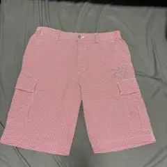 【美品】カッターアンドバック　ハーフパンツ　チェック柄