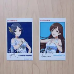 デア・アウローラ チェキ風カードセット 速水奏 新田美波