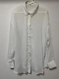 しまむら　シースルーシャツ　2枚セット