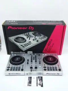 DDJ-400 廃盤　シルバーカラー　限定色 Pioneer DJ DDJ-400-S Silver Limited Color 2ch DJ Controller
