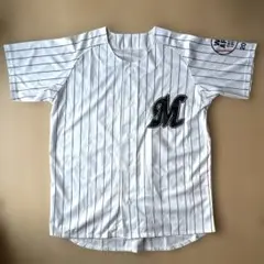千葉ロッテマリーンズ　ホームユニフォーム　フリーサイズ