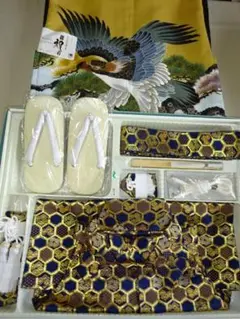 七五三詣り袴セット男児　未使用品Ｂ袴丈56㎝