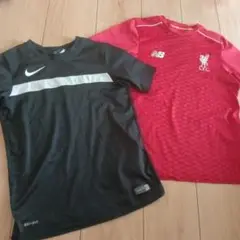 サッカーシャツ２枚セット