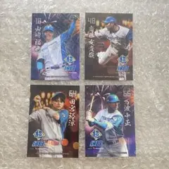 ファイターズトレカ縁日デザイン 4枚セット