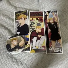 宮侑ステッカー&缶バッジセット