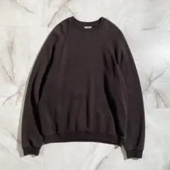 A17493 美品 オーラリー 22AW FLUFFY SWEAT P/O 茶3