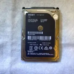 HGST APPLE 2.5インチHDD 1TB 5400rpm