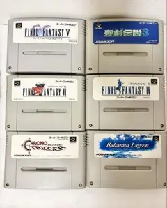 スーパーファミコン ソフト 6本セット