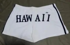 ハワイ購入 ホワイト短パン