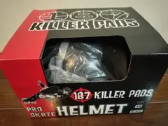 187 Killer Pads Pro Skate Helmet XS ブラック