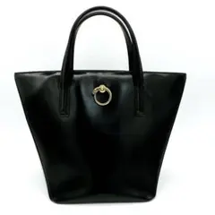 【Cartier】ハンドバッグ パンテール パンサー ブラック ゴールド金具
