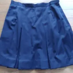 ネイビー　ボックススカート　中学生