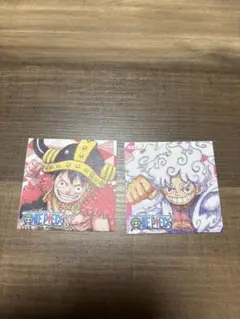 ワンピース　ナツコミ　ツインステッカー 2枚セット